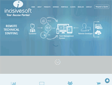 Tablet Screenshot of incisivesoft.com
